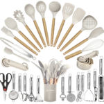 35-Piece Silicone Kitchen Utensils Set